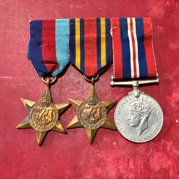 WW2 Medal Trio